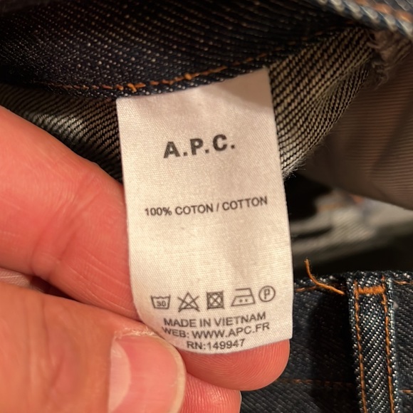 APC denim jeans - Picture 10 of 14